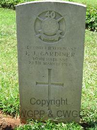 Dar Es Salaam War Cemetery - Gardiner, Francis John